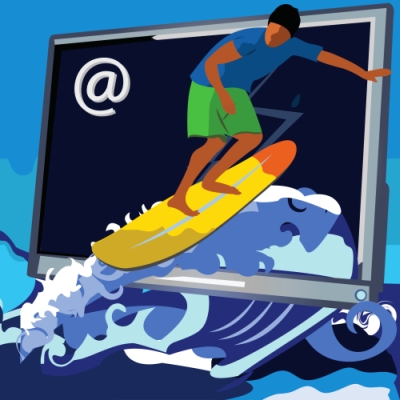 Surfing data